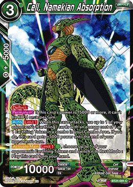 BT21-091 Cell, Namekian Absorption