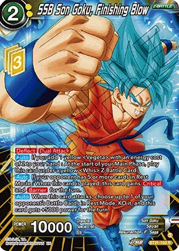 BT21-103 SSB Son Goku, Finishing Blow
