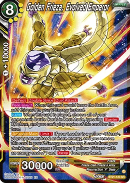 BT21-120 Golden Frieza, Evolved Emperor