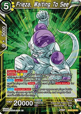 BT21-121 Frieza, Waiting To See