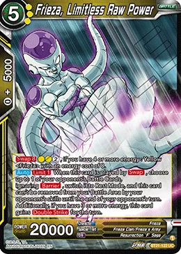 BT21-122 Frieza, Limitless Raw Power