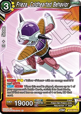 BT21-124 Frieza, Coldhearted Behavior