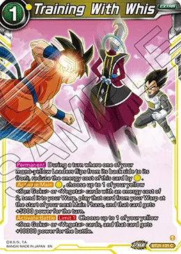 BT21-131 Training With Whis