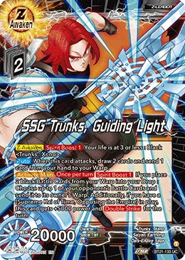 BT21-133 SSG Trunks, Guiding Light