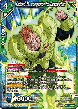 BT21-144 Android 16, Companion for Desperation