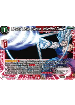 BT22-007 Special Beam Cannon, Inherited Power
