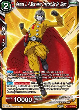 BT22-020 Gamma 1, A New Hero Created By Dr. Hedo