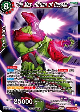 BT22-027 Cell Max, Return of Despair (Promo)