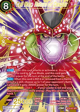 BT22-027 Cell Max, Return of Despair (SPR)