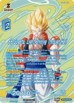 BT22-033 SS Gogeta, Light Shining Through Hell (Promo)