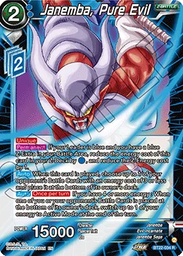 BT22-034 Janemba, Pure Evil
