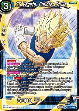 BT22-039 SS Vegeta, Counter Strike