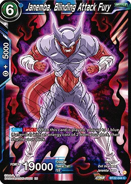 BT22-044 Janemba, Blinding Attack Fury