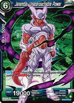 BT22-045 Janemba, Unapproachable Power