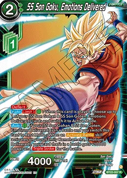 BT22-057 SS Son Goku, Emotions Delivered