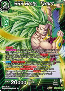 BT22-058 SS3 Broly, Tyrant
