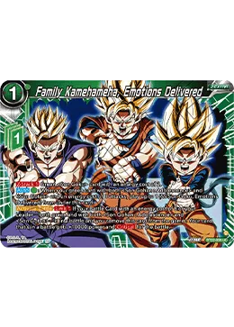 BT22-059 Family Kamehameha, Emotions Delivered
