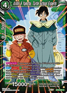 BT22-061 Krillin & Yamcha, Turtle School Experts