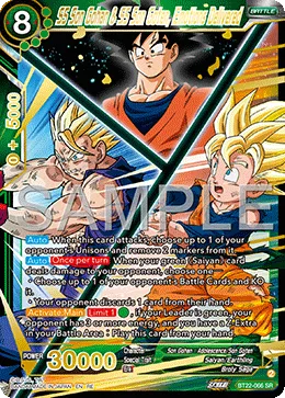 BT22-066 SS Son Gohan & SS Son Goten, Emotions Delivered (Promo)