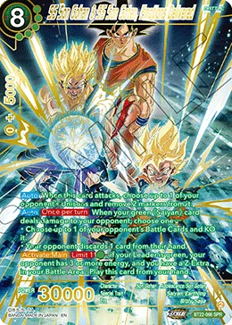 BT22-066 SS Son Gohan & SS Son Goten, Emotions Delivered (SPR)