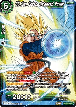 BT22-068 SS Son Goten, Released Power