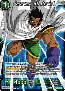 BT22-075 Paragus, Strategist