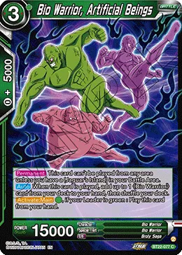 BT22-077 Bio Warrior, Artificial Beings