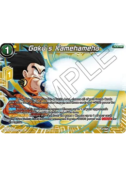 BT22-086 Goku’s Kamehameha