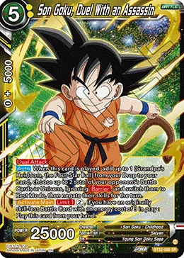 BT22-088 Son Goku, Duel With an Assassin