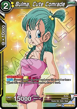 BT22-091 Bulma, Cute Comrade