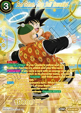 BT22-092 Son Gohan, True Self Revealed (SPR)