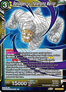 BT22-103 Bandages, a Challenging Warrior