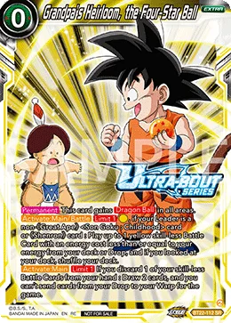 BT22-112 Grandpa’s Heirloom, the Four-Star Ball (Promo)