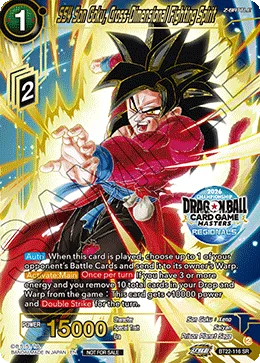 BT22-116 SS4 Son Goku, Cross-Dimensional Fighting Spirit (Promo)