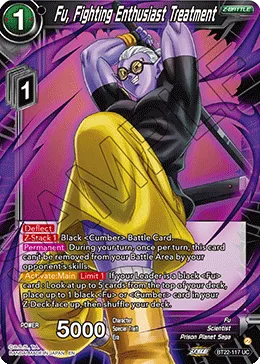 BT22-117 Fu, Fighting Enthusiast Treatment