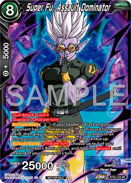 BT22-123 Super Fu, Assault Dominator (Promo)