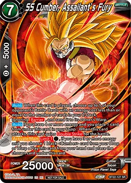 BT22-127 SS Cumber, Assailant’s Fury (Promo)