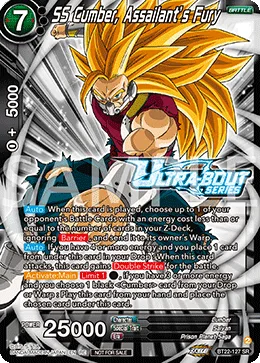 BT22-127 SS Cumber, Assailant’s Fury (Promo)
