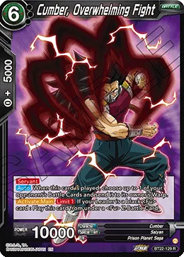 BT22-129 Cumber, Overwhelming Fight