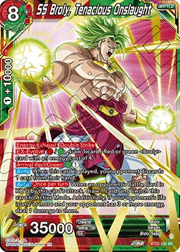 BT22-132 SS Broly, Tenacious Onslaught