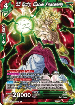 BT22-134 SS Broly, Glacial Awakening