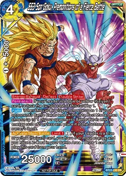 BT22-135 SS3 Son Goku, Premonitions of a Fierce Battle (Promo)