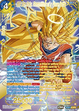 BT22-135 SS3 Son Goku, Premonitions of a Fierce Battle (SPR)