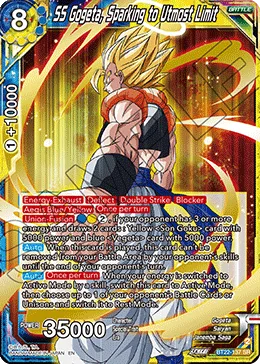 BT22-137 SS Gogeta, Sparking to Utmost Limit