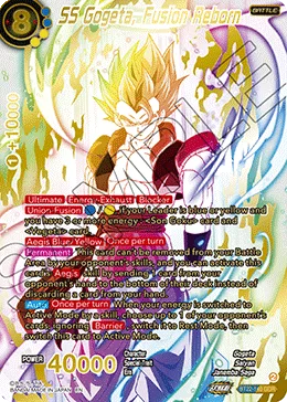 BT22-140 SS Gogeta, Fusion Reborn (GDR)