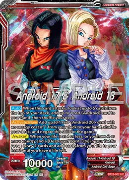 BT23-002 Android 17 & Android 18 (Promo)