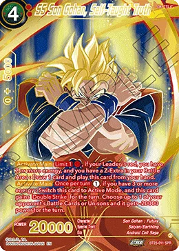 BT23-011 SS Son Gohan, Self-Taught Truth (Alt art)