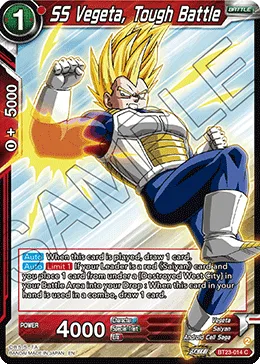 BT23-014 SS Vegeta, Tough Battle