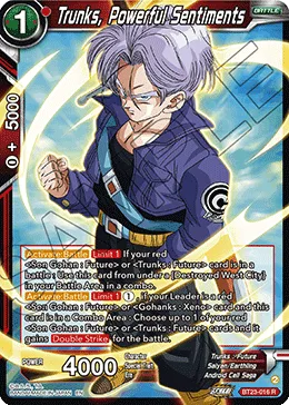 BT23-016 Trunks, Powerful Sentiments
