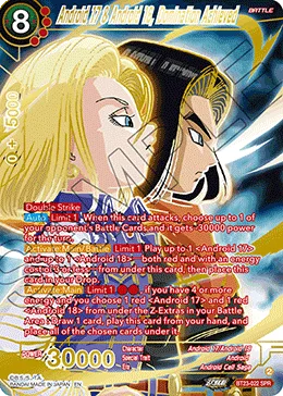 BT23-022 Android 17 & Android 18, Domination Achieved (Alt art)